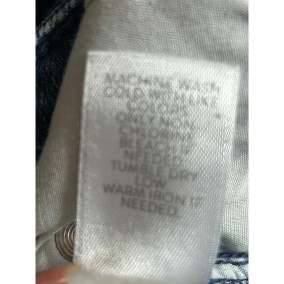 J. Jill Denim Coolmax Jeans Size 10 Authentic Fit Boot Cut Blue Stretch Mid Rise - Picture 8 of 13